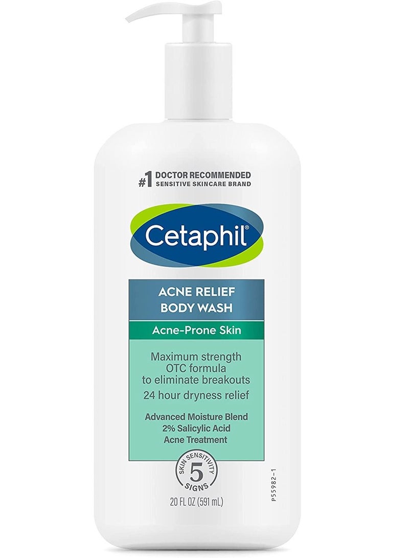 Cetaphil Acne Relief Body Wash, 20 fl oz