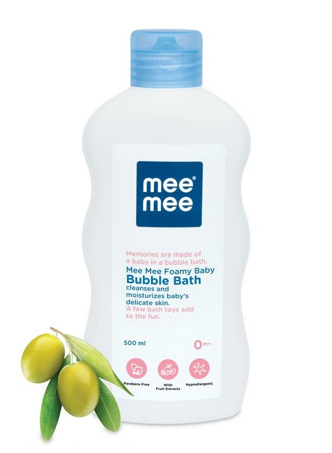 Gentle Baby Bubble Bath Liquid With Olive Extracts 500Ml