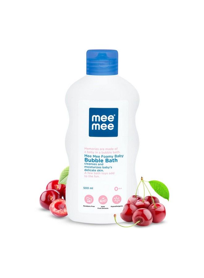 Gentle Baby Bubble Bath With Cherry Extracts (500 Ml) Clear (Mm1260A 500Ml Na)
