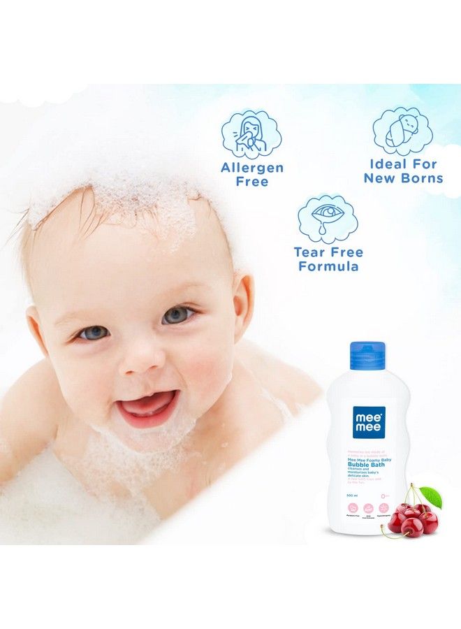 Gentle Baby Bubble Bath With Cherry Extracts (500 Ml) Clear (Mm1260A 500Ml Na)