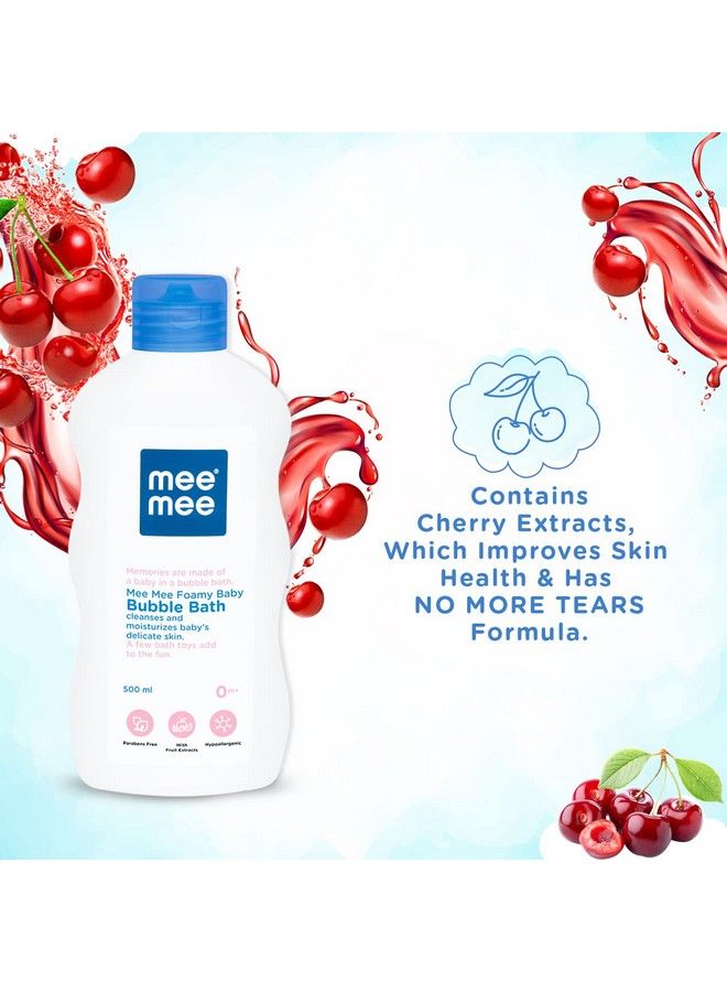 Gentle Baby Bubble Bath With Cherry Extracts (500 Ml) Clear (Mm1260A 500Ml Na)
