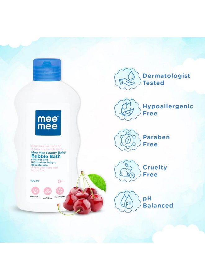 Gentle Baby Bubble Bath With Cherry Extracts (500 Ml) Clear (Mm1260A 500Ml Na)