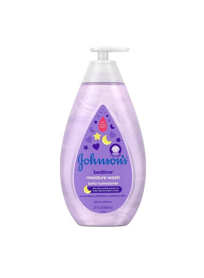 Johnson'S Tearfree Bedtime Baby Moisture Wash With Soothing Naturalcalm Aromas 27.1 Fl. Oz