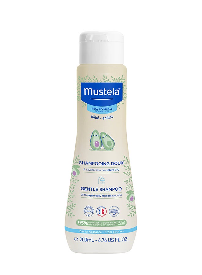 Gentle Baby Shampoo With Organically Farmed Avocado, 200ml