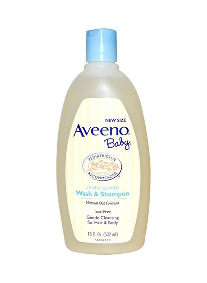 Tear-Free Lightly Scented Wash And Shampoo