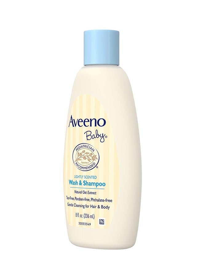 Natural Oat Extract Wash And Shampoo