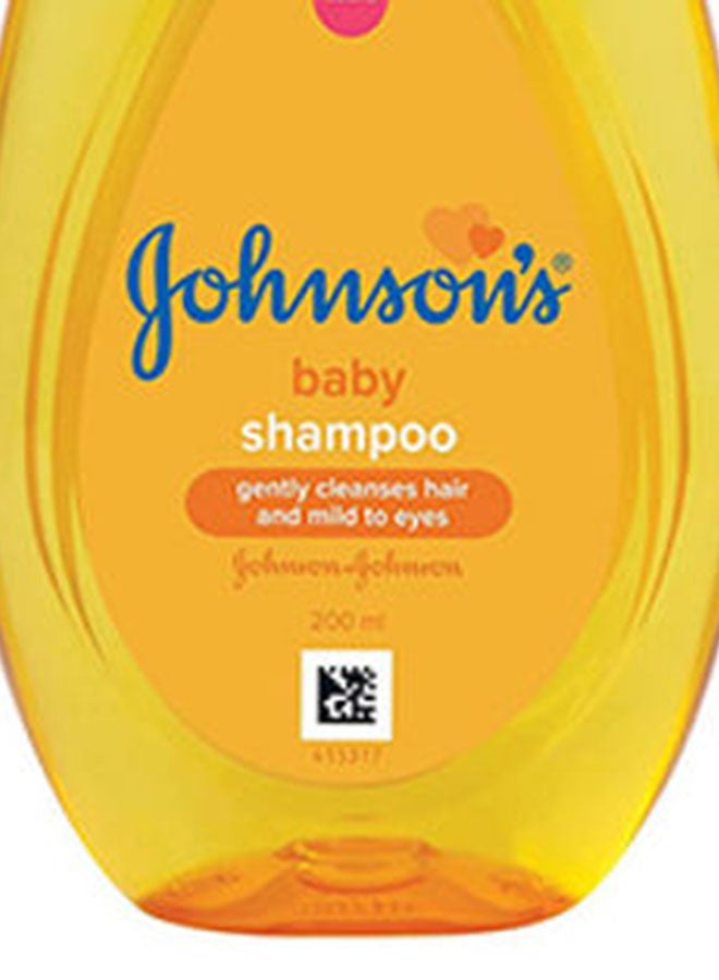 3-Piece No More Tears Baby Shampoo For New Born-600 Ml, Yellow, 30499148