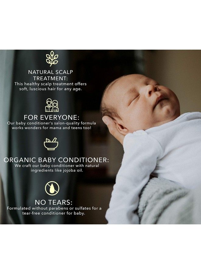 Healthy Hair & Scalp Baby Cradle Cap Treatment 8 Oz Cradle Cap Treatment For Babies Baby Conditioner Silky Hair Care Cradle Cap Treatment For Toddlers Conditioner For Babies
