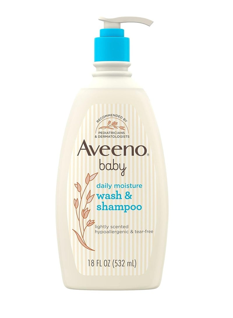 Aveeno Baby Wash And Shampoo 532ML