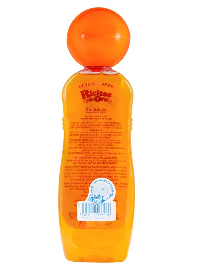 Honey Bee Shampoo Baby Cleansing Shampoo Rattle Cap Parabenfree Product For Baby’S Delicate Hair Hypoallergenic 3Pack Of 8.4 Fl Oz Each 3 Bottles