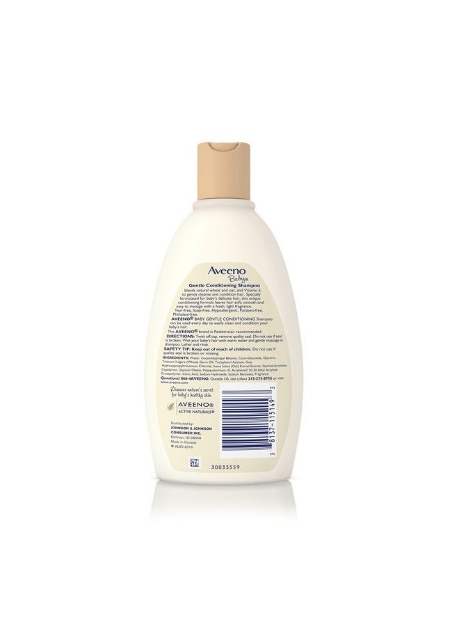 Aveeno Gentle Conditioning Baby Shampoo 12 Ounce (Pack Of 2)