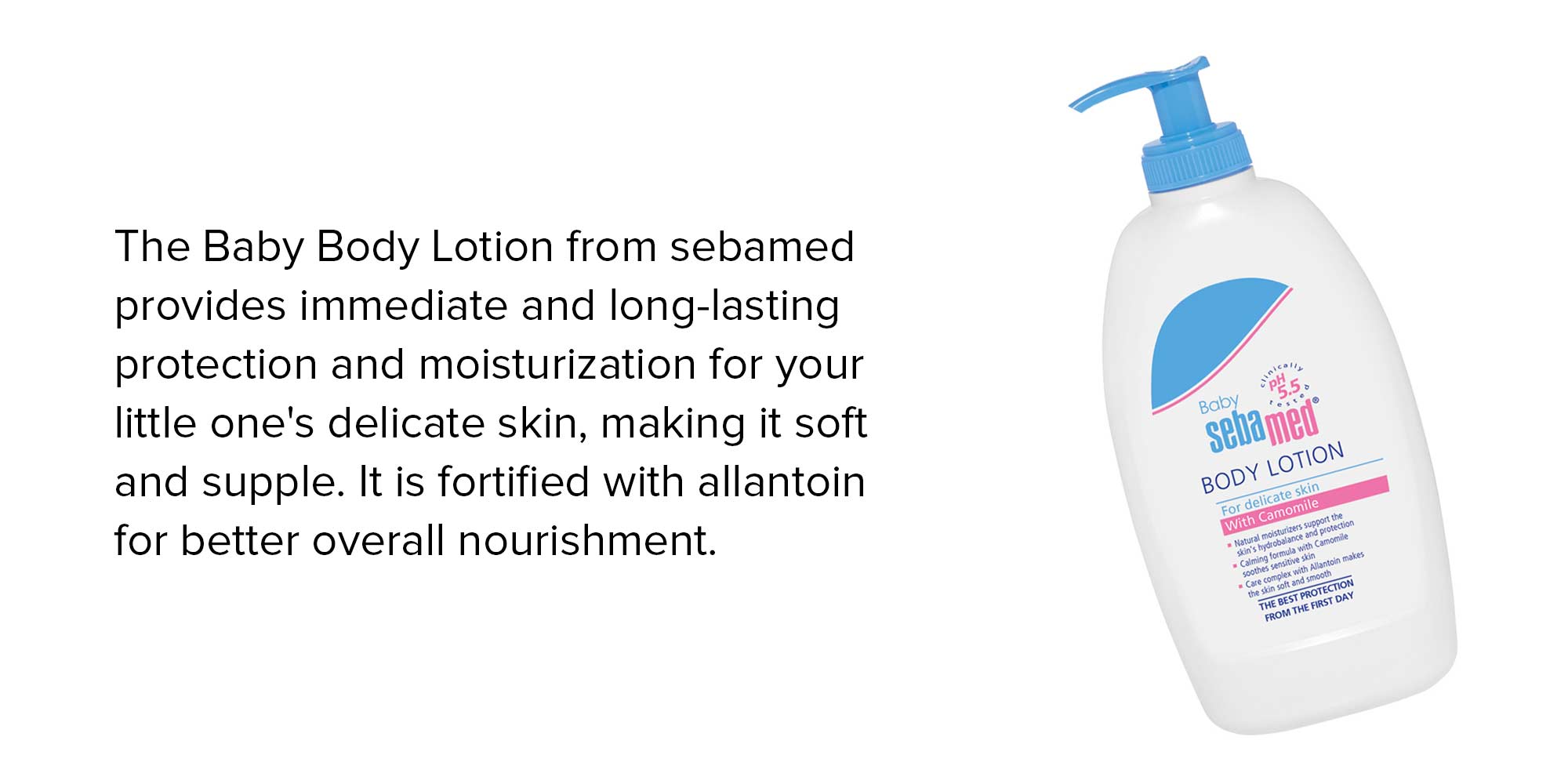 Baby Body Lotion For Delicate Skin, 400ml