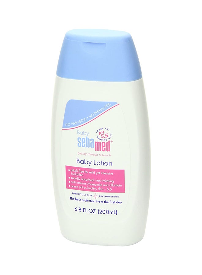 Moisturizing Baby Body Lotion For Delicate Skin With Camomile