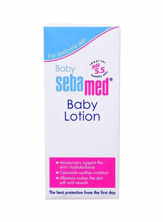 Moisturizing Baby Body Lotion For Delicate Skin With Camomile