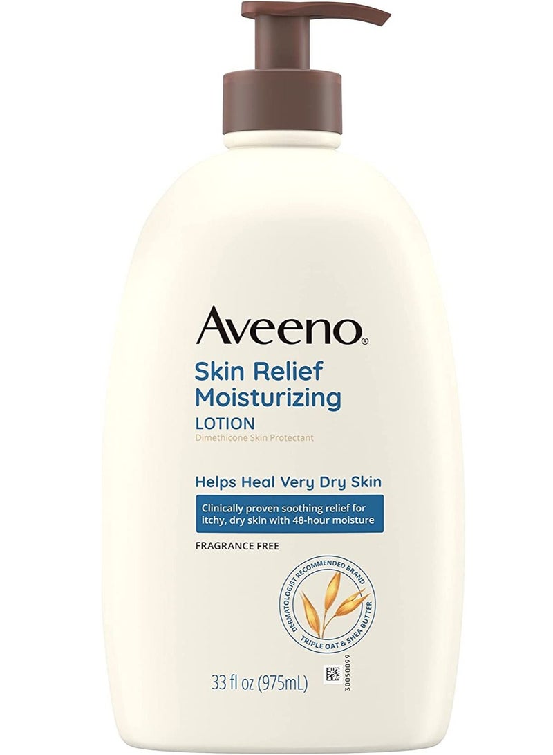 Aveeno Skin Relief Moisturizing Lotion Oat & Shea Butter Formula