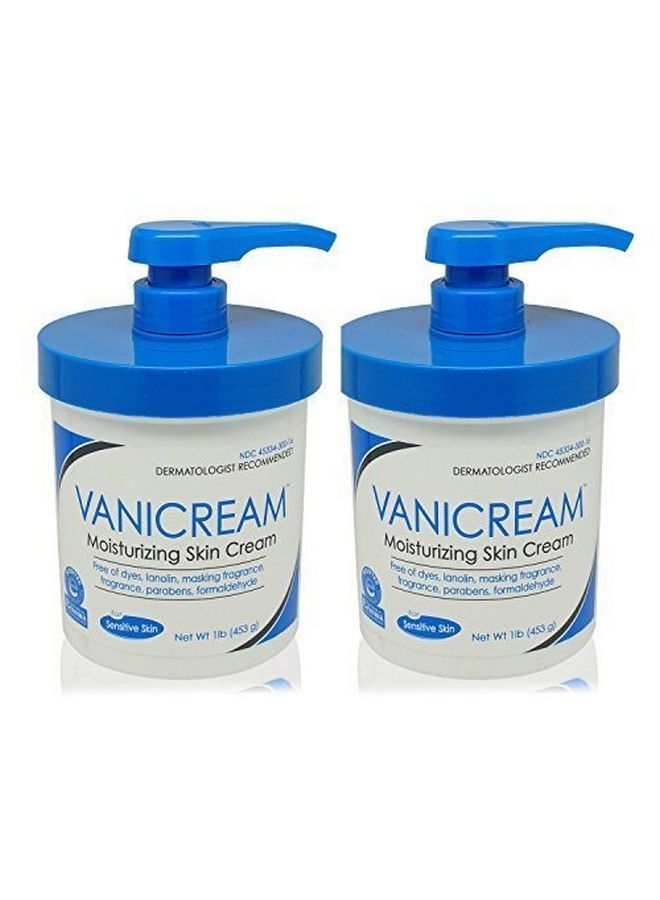 Skin Cream With Pump Dispenser 16 Oz (Pack Of 2)