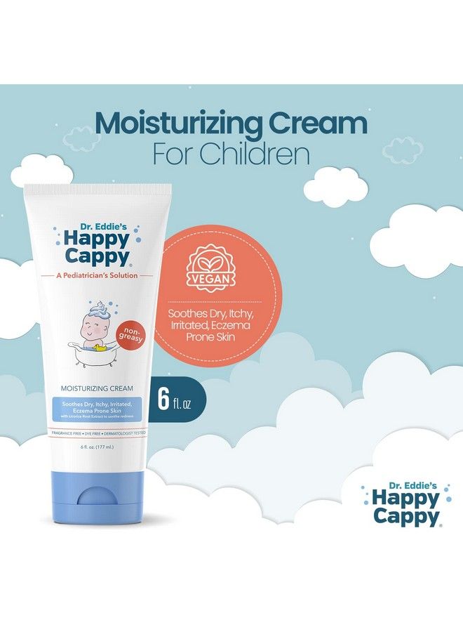 Dr Eddie'S Soothing Moisturizing Cream For Children With Eczema ; Hypoallergenic ; Nongreasy ; No Fragrance Dye Parabens Silicone Lanolin Gluten Or Sulfates ; 6 Oz