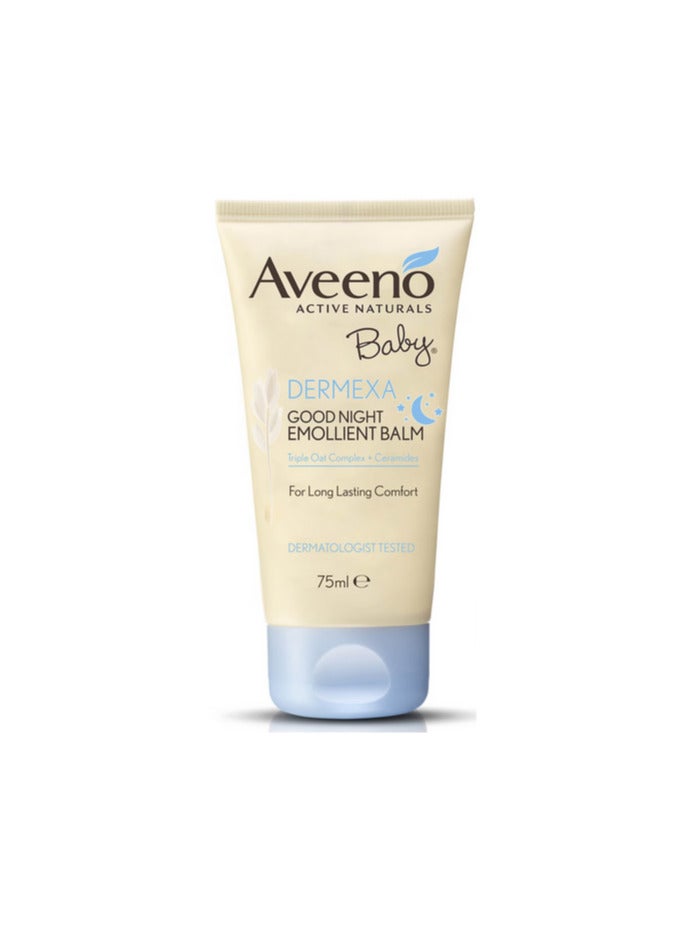 Aveeno Baby Dermexa Good Night Emollient Balm 75ml