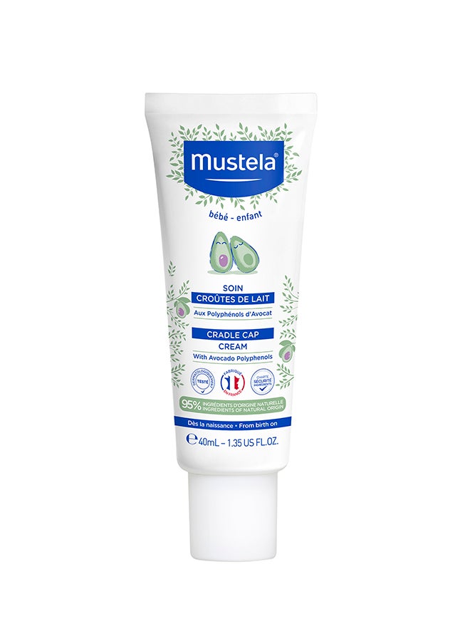 Baby Cradle Cap Cream With Avocado Polyohenois - 40ml