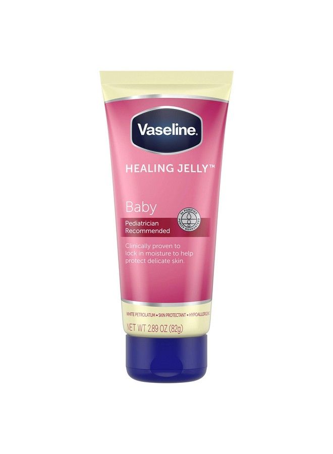 Healing Jelly Petroleum Jelly For Diaper Rash Moisturizer For Baby Hypoallergenic Skin Protectant 2.89 Oz