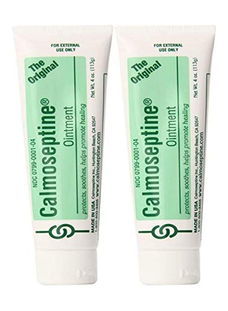 Ointment By Calmoseptine, 4 Ounce (Pack Of 2)