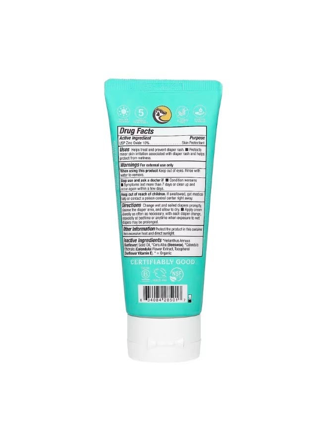 Baby Diaper Rash Cream Calendula 2.9 fl oz 87 ml