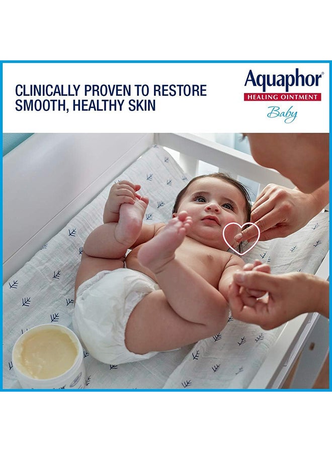 Aquaphor Baby Healing Ointment Advanced Therapy Skin Protectant, Dry Skin and Diaper Rash Ointment, 7 Oz Tube