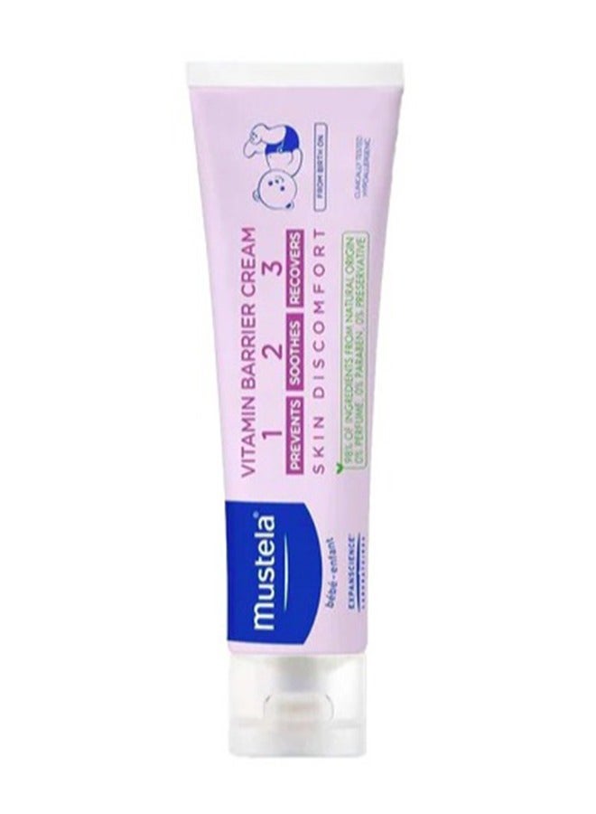 Pack Of 2 Vitamin Barrier Cream For Baby, 50 Ml