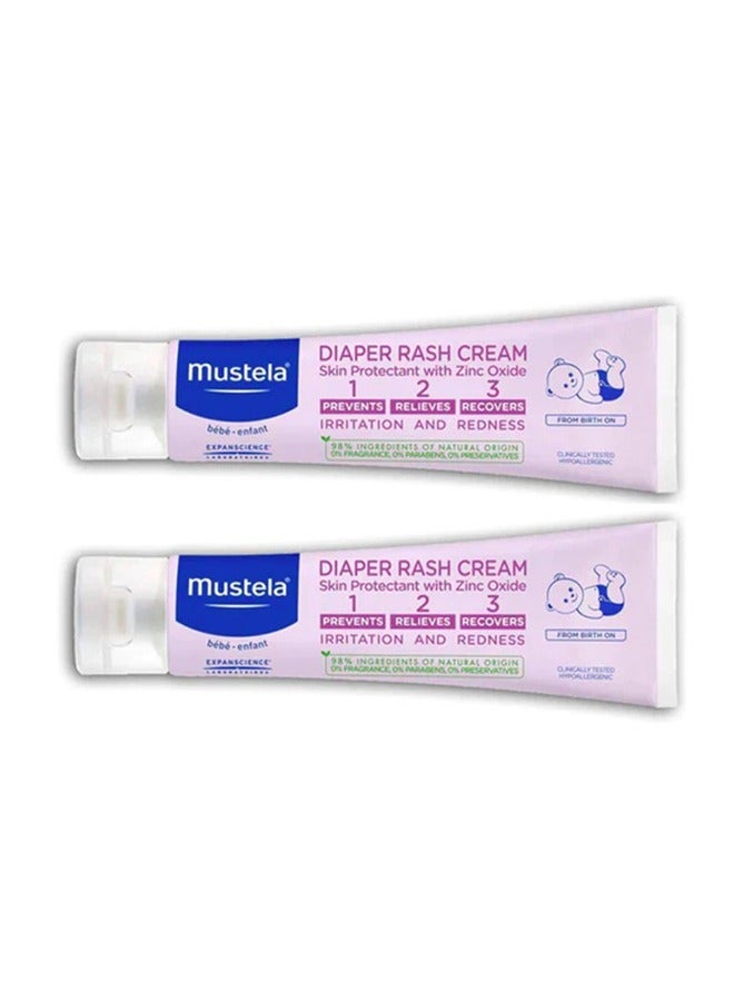 Pack Of 2 Vitamin Barrier Cream For Baby, 50 Ml