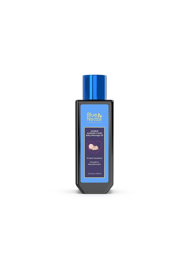 Blue Nectar Ayurvedic Baby Massage Oil 100ml