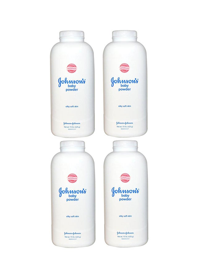 Pack Of 4 Baby Powder