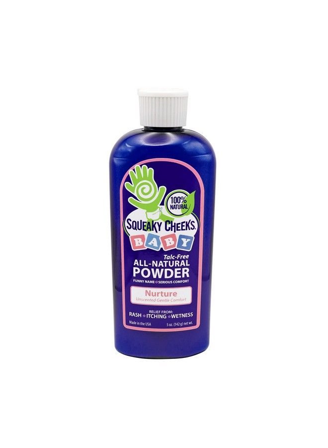 Baby Powder (5Oz) ; Organic ; Unscented Talcfree And All Natural Powder ; Effective Relief From Rash Wetness And Itching ; Also Ideal For Adults