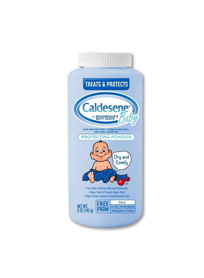 Baby Cornstarch Powder With Zinc Oxide 5 Oz By Caldesene