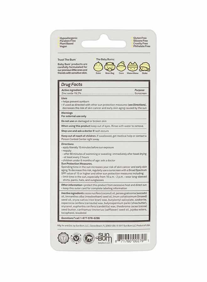Baby Bum SPF 50 Mineral Sunscreen Face Stick