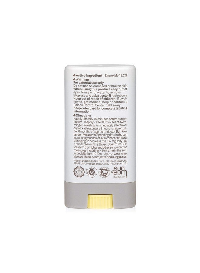 Baby Spf 50 Sunscreen Stick Mineral Rollon Uva/Uvb Face And Body Protection For Sensitive Skin Fragrance Free Travel Size Unscented 0.45 Oz