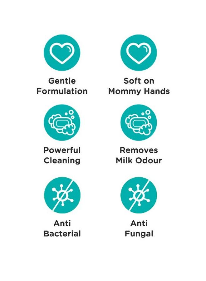 Mild Baby Liquid Laundry Detergent Food Grade Removes Milk Odour Ph Balanced Anti Bacterial For Baby Clothes (Bottle) (300 Ml Bottle)