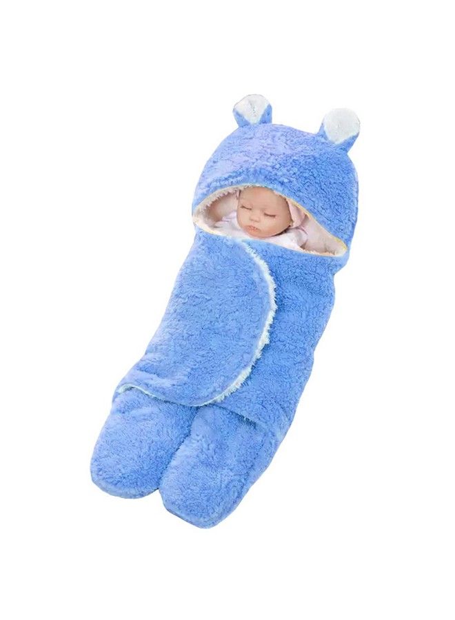 Baby Blankets New Born Combo Pack Of Hooded Wrapper Sleeping Bag And Baby Bath Towel For 0 6 Months Baby Boys And Baby Girls Pack Of 2