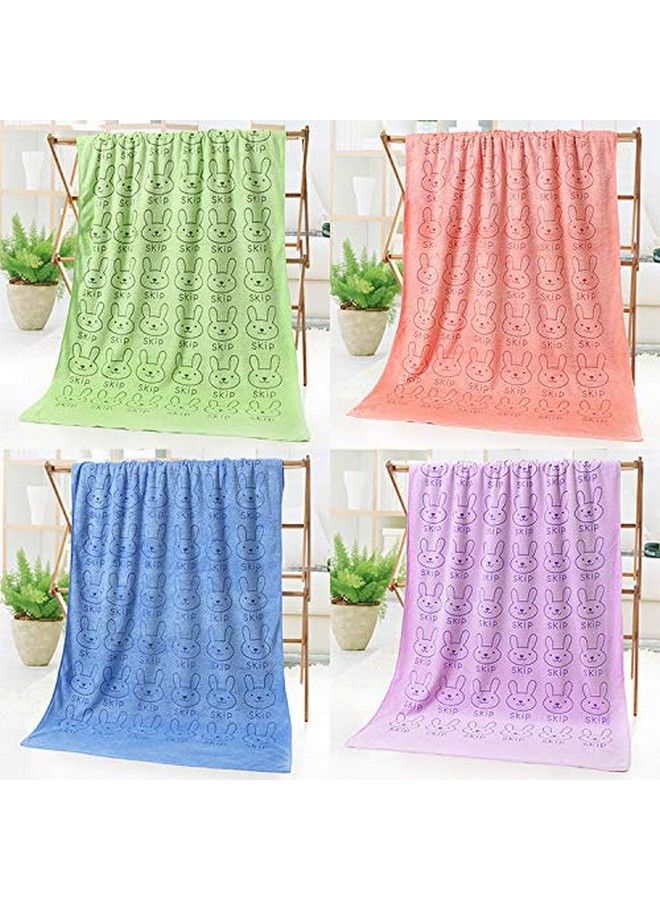 Bath Towels For Kids Children Toddlers Micro Fiber Size 100 X 55 Cms 250 Gsm Pack Of 1