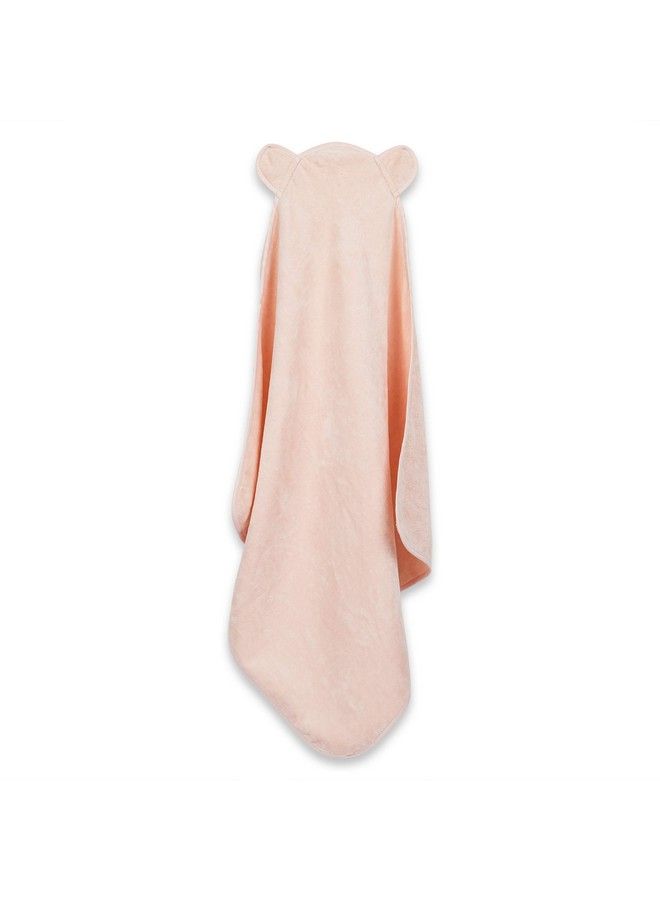 Organic Cotton Hodded Towel For 6 To 12 Months Baby Pack Of 1 Girly Pink