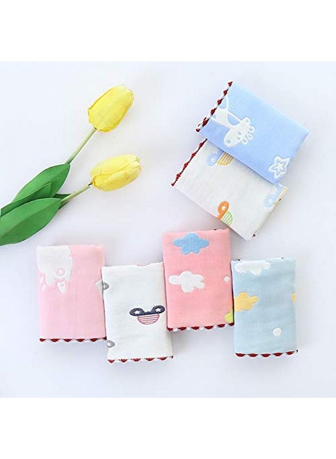 Baby Handkerchief 6 Layered Cotton Pack Of 6
