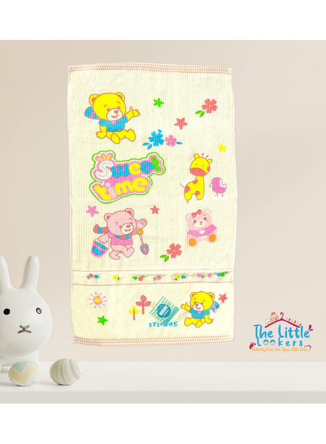 Super Soft;High Absorbency Towel;Bath Towel ; 100% Cotton Washcloth(450Gsm) For New Born Baby;Infants;Toddlers (Lemon 60X105 Cm Pack Of 1)