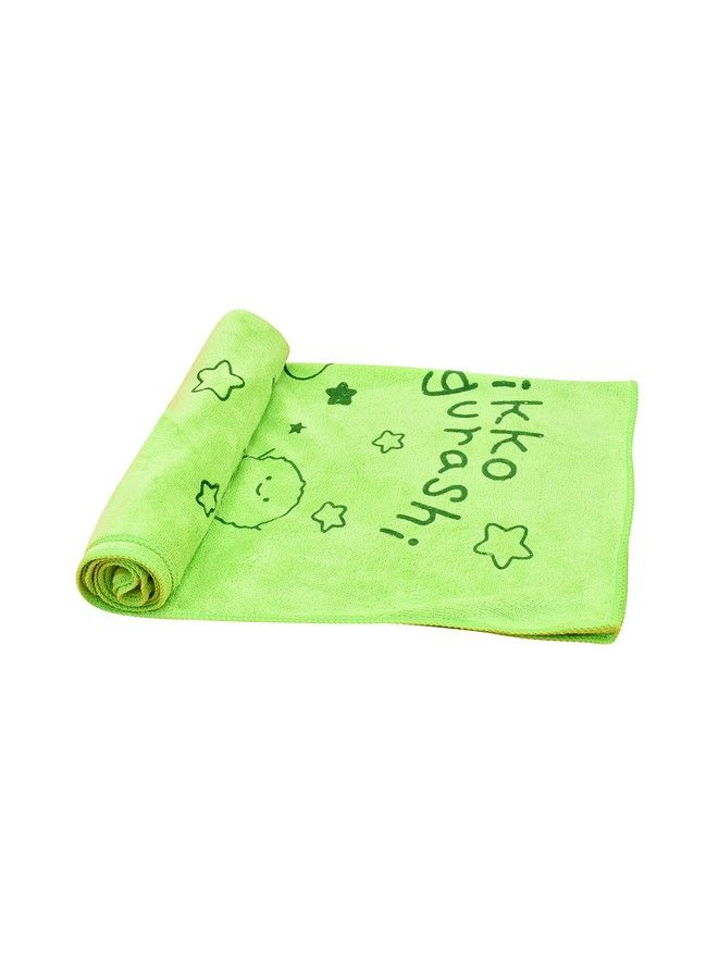 Bath Towel For Newborn Baby Kids ; Super Soft Baby Bath Towel For Infants (03 Years) (Green Pack Of 1)