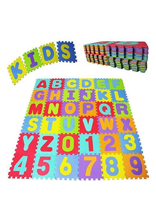 36-Piece Alphabet Puzzles Foam Mat 18801-2