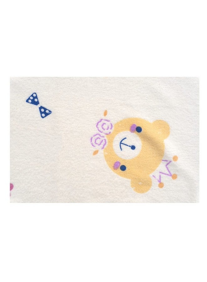 Baby Kids Toddlers Micro Fiber Towel Extra Absorbancy Cute Bear Gentle On Skin 121 By 60.9 Cms Yellow Pack Of 1