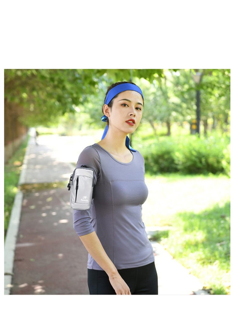 Arm Bag Arm Wallet Gym Pouch Phone Holder Armband, Waterproof Running Pack Workout Gear Phone Holder for Running