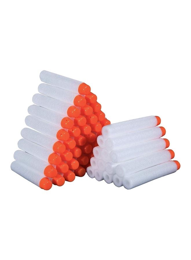 50-Piece Foam Dart Bullet Set For Nerf N Strike Elite Gun