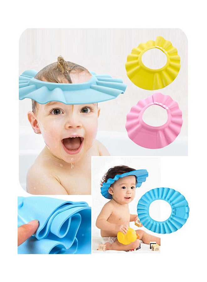 3-Piece Baby Safe Shampoo Shower Bath Cap