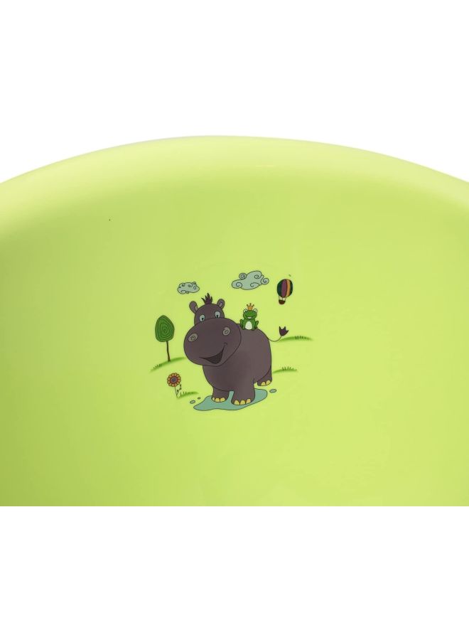 Animal-Themed Baby Bath Tub - Green