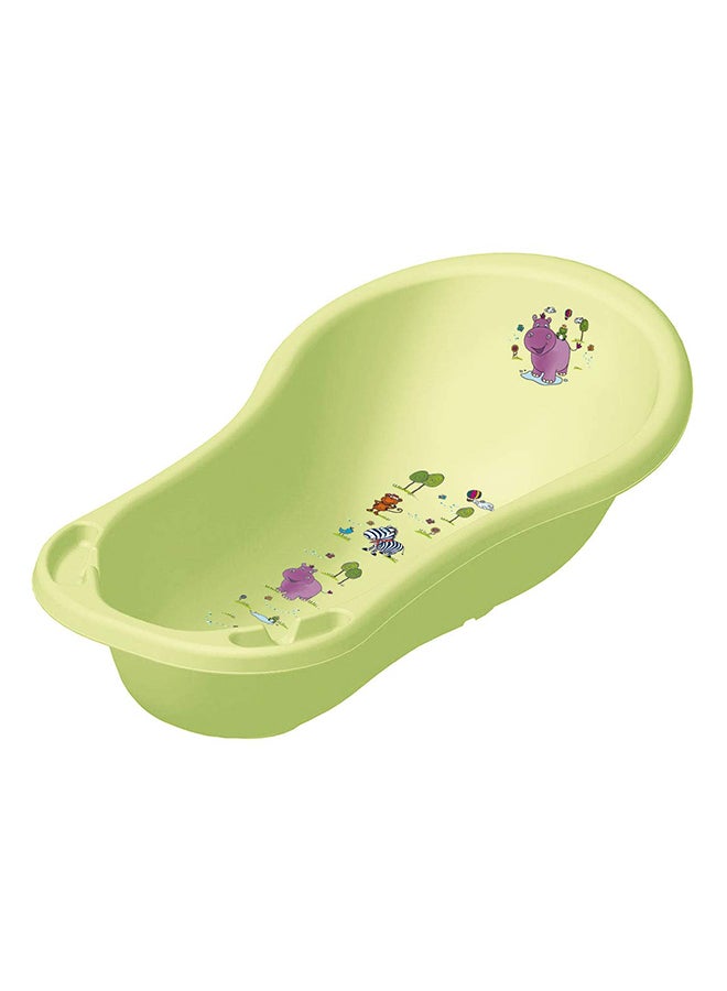 Cartoon Printed Bath Tub - Green