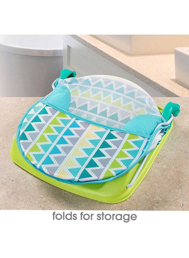 Mothers Touch Deluxe Non-Slip Secure Foldable Colourful Infant Bather